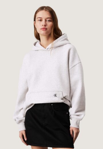 Calvin Klein Mixed Logo Relaxed Hoodie