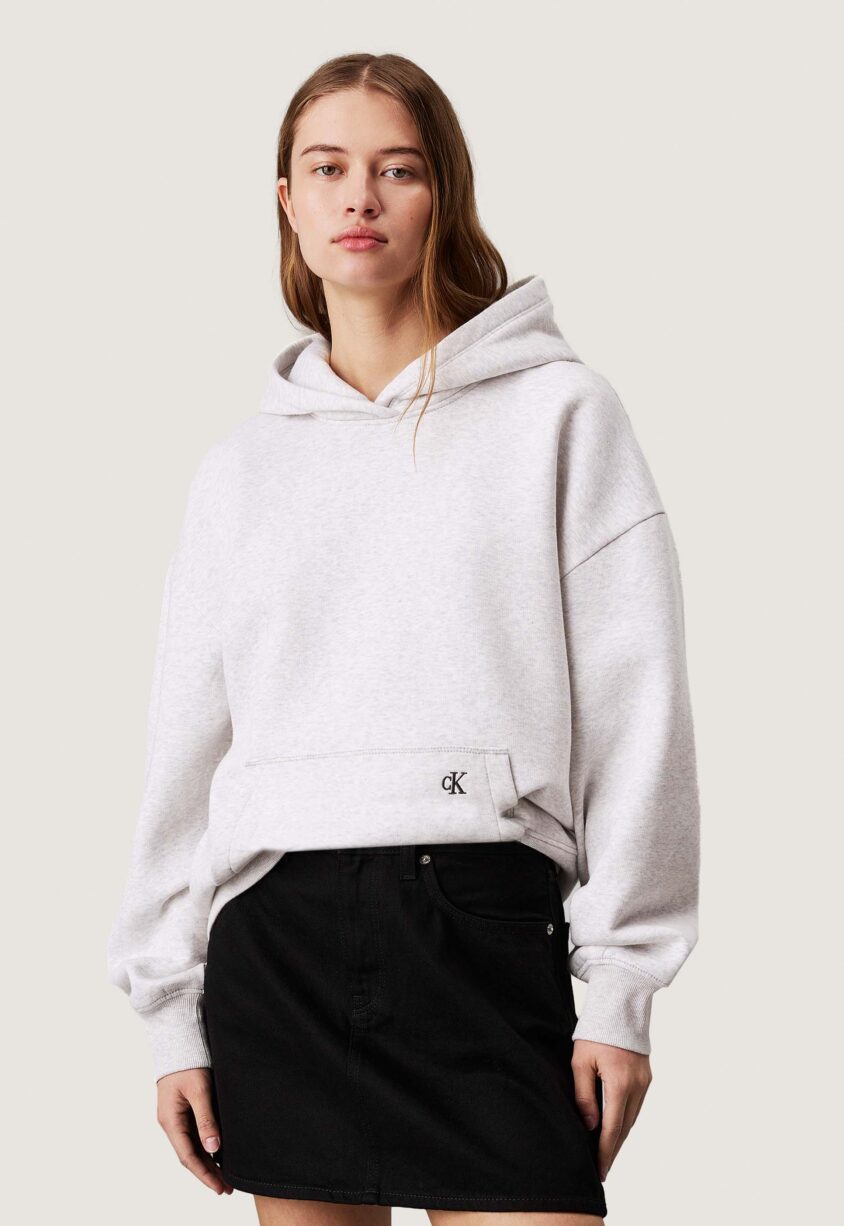 Calvin Klein Mixed Logo Relaxed Hoodie