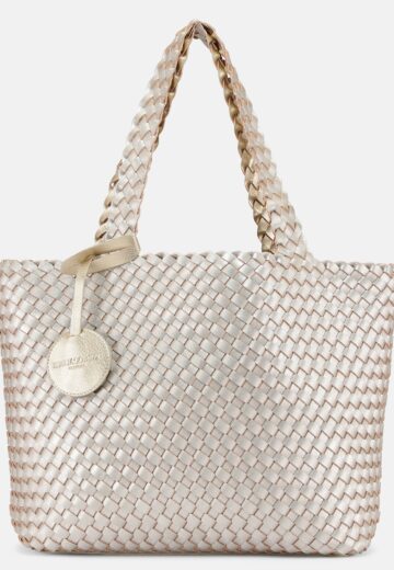 Reversible Tote Bag BAG08 M - 780710 Platin Silver | Platin Silver