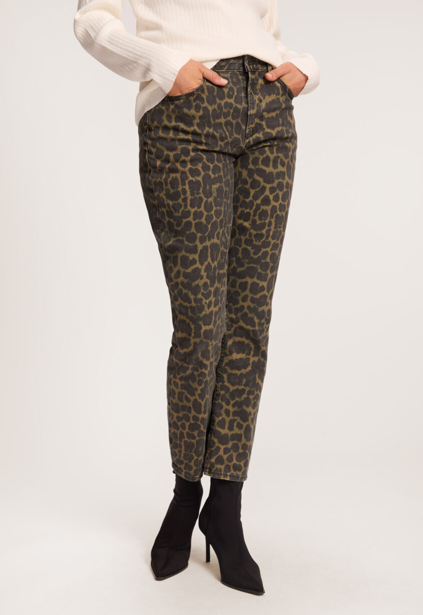 Silvercreek Faith Leopard Jeans