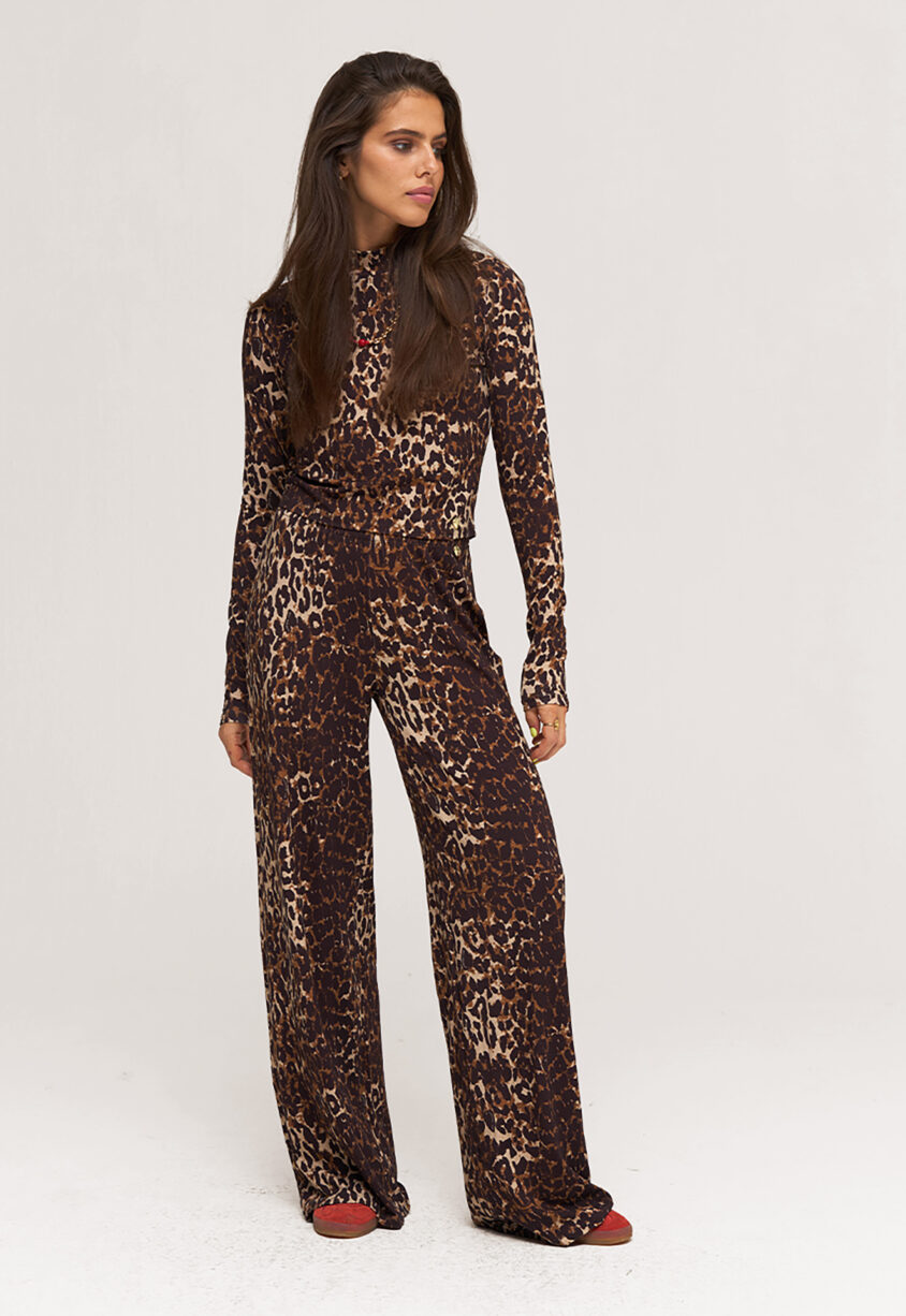 Harper&Yve Jane Leopard Broek