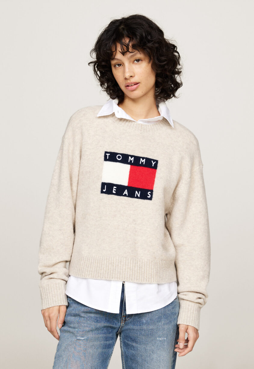 Tommy Jeans Logo Trui