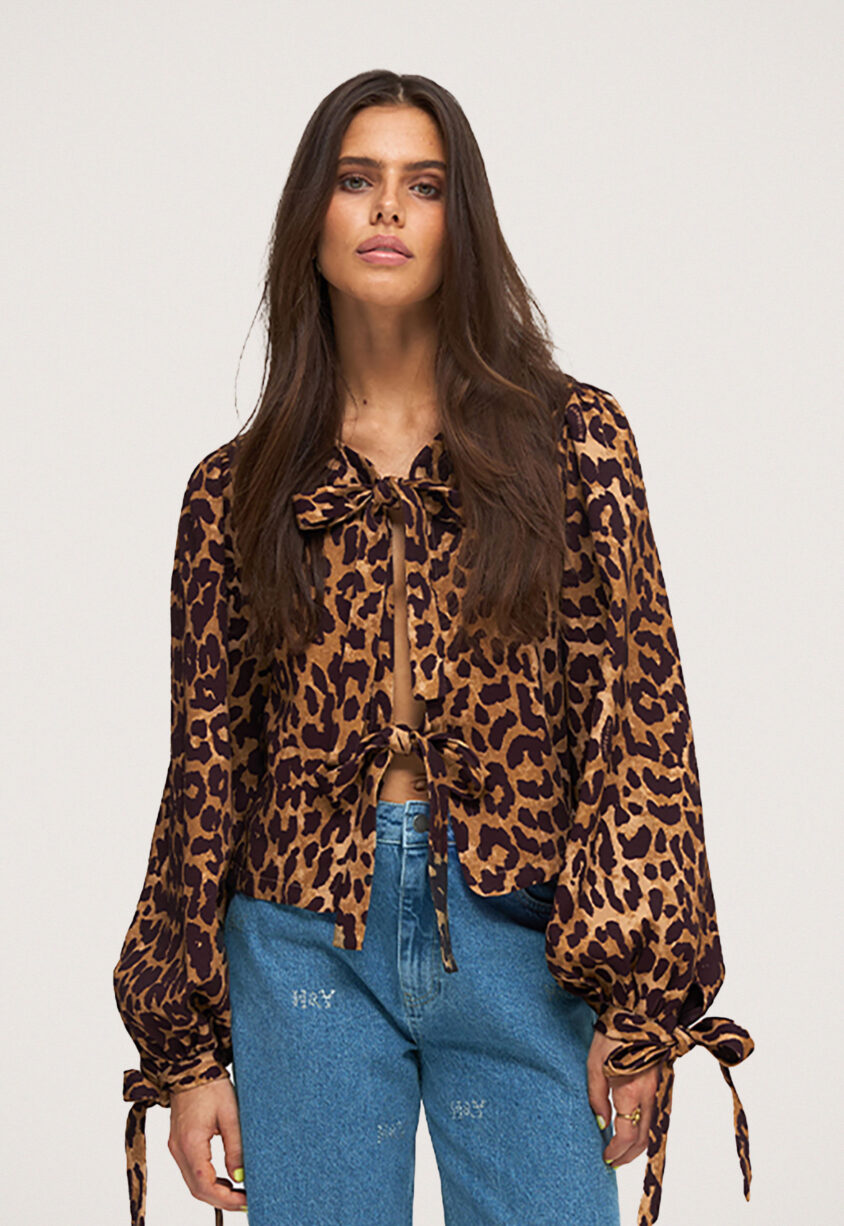 Harper&Yve Josie Leopard Blouse