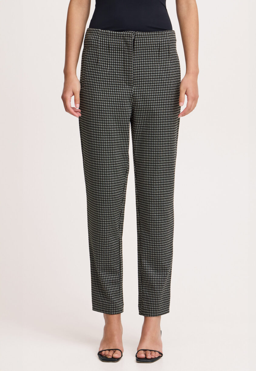 Ichi Kate Houndstooth Pants