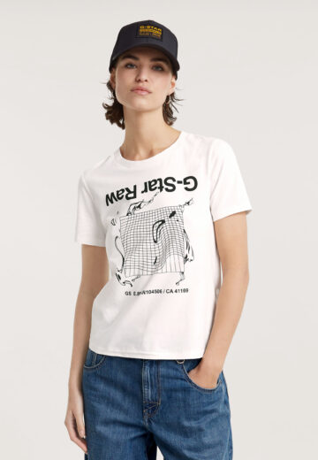 G-Star RAW Grid Wave Graphic T-shirt