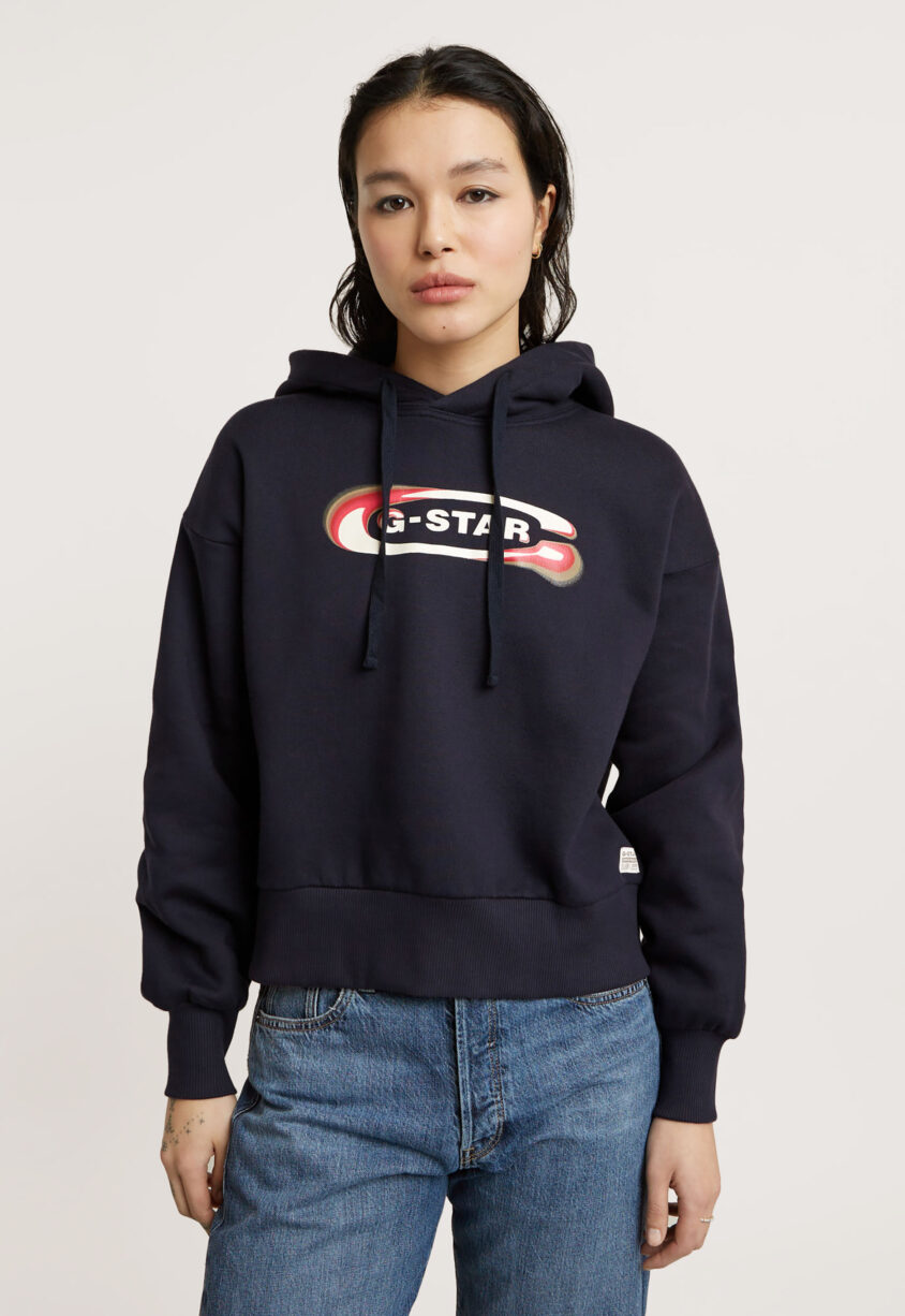 G-Star RAW Old Skool Logo Hoodie