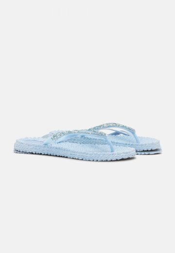 Slippers met grove glitter CHEERFUL03G - 658 Bluebell | Blue Bell