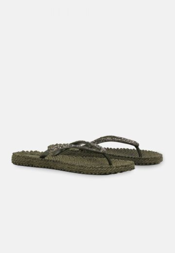 Slippers met glitter CHEERFUL03G - 410 Army | Army