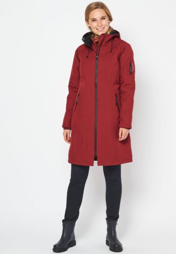 Softshell regenjas lang RAIN37L - 383 Rhubarb | Rhubarb