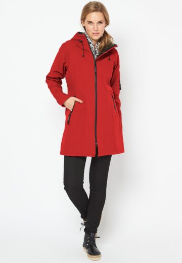 Softshell regenjas RAIN37 - 303 Deep Red | Deep Red