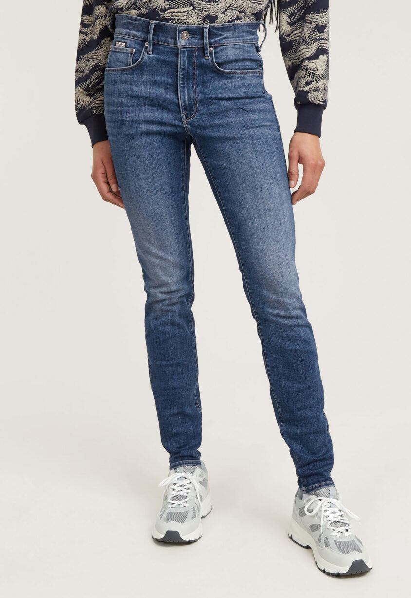 G-Star RAW 3301 Mid Waist Skinny Jeans