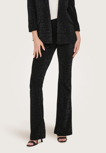 Only Paige-Alya Glit Flared Broek