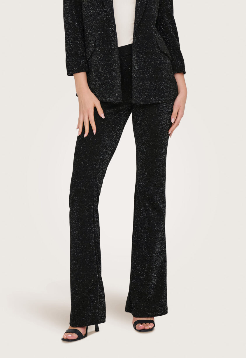 Only Paige-Alya Glit Flared Broek