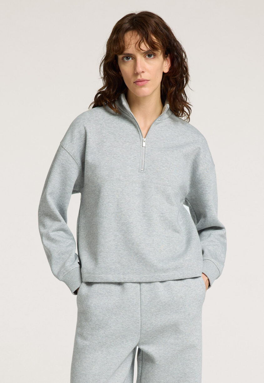 Selected Femme Half Zip Sweater