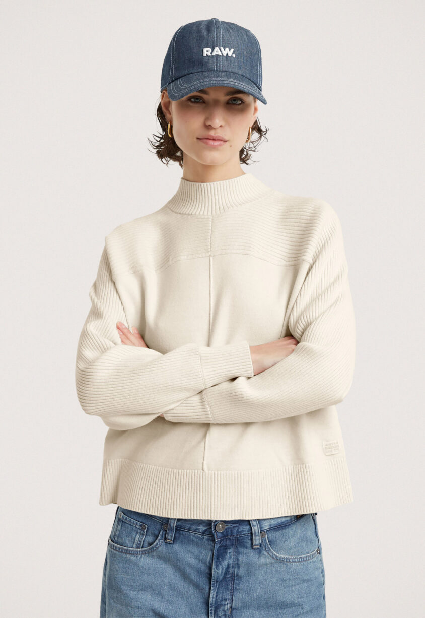 G-Star RAW Boxy Mock Jumper Trui