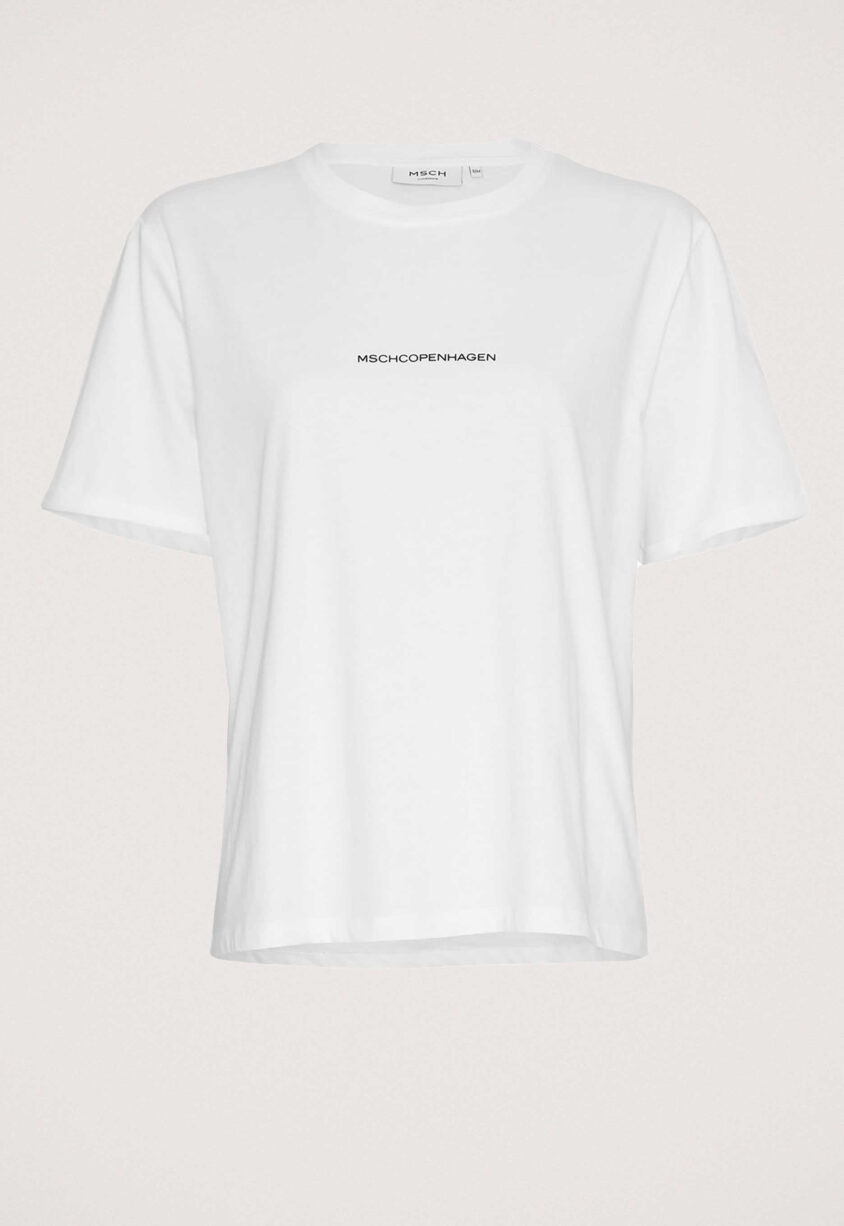 MSCH Copenhagen Terina Organic Small Logo T-shirt