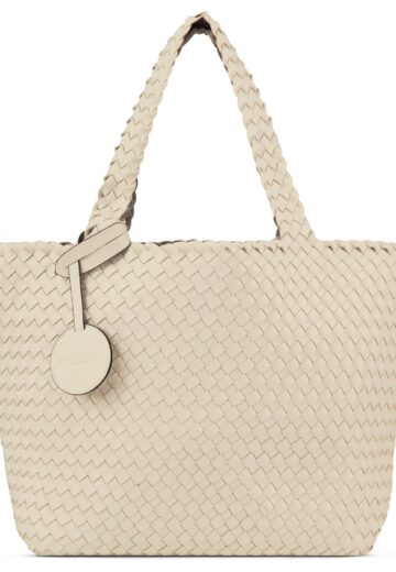 Reversible Tote Bag BAG08 M - 141780 Nude Platin | Nude Platin