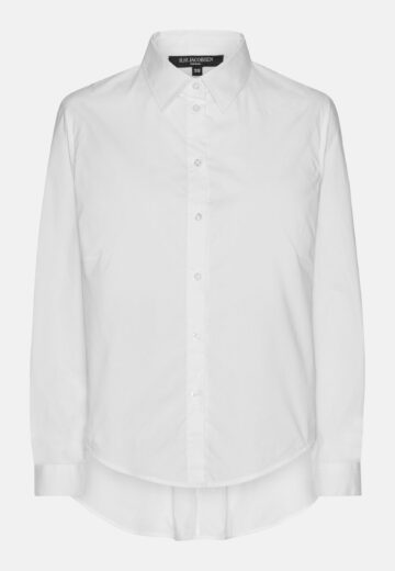 Klassiek Flowy Lange Mouwen Blouse CRISSAPA03 - 100 White | White