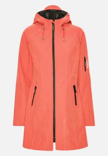 Softshell regenjas RAIN37 - 391 Spiced Coral | Spiced Coral