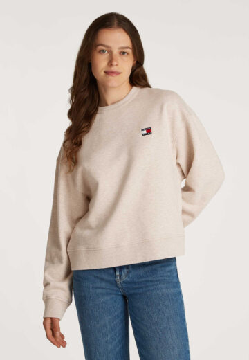 Tommy Jeans Boxy Badge Crew Sweater