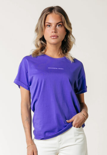 Colourful Rebel Uni Logo Boxy T-shirt