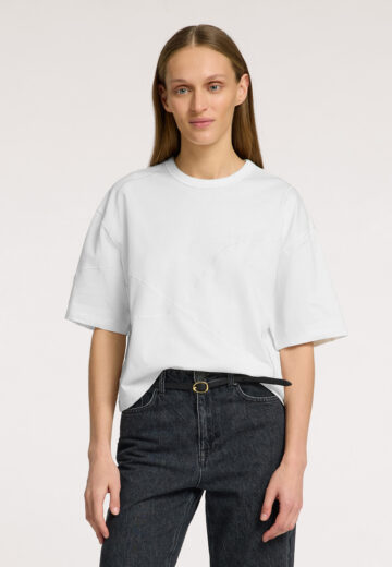 Selected Femme Penny Embroidered T-shirt