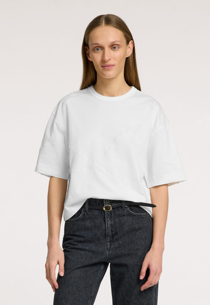 Selected Femme Penny Embroidered T-shirt