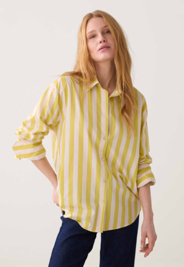 Summum Printed Stripe Blouse