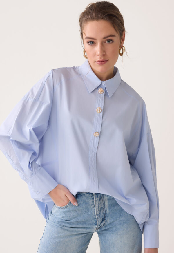 Summum Fancy Button Blouse