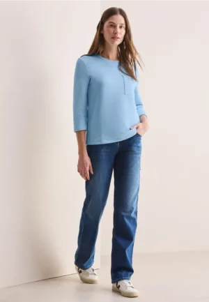 Kort gestructureerd shirt