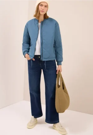 Blouson met doorgestikt patroon