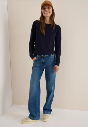 Leo getextureerde trui