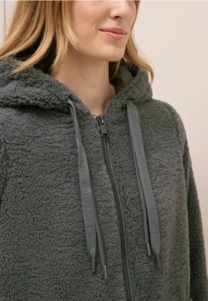 Teddyjas met capuchon