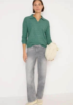 Trui met zachte structuur