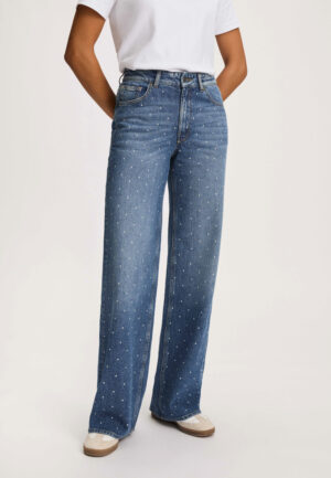 Silvercreek Ruby Studs Wide Leg Jeans