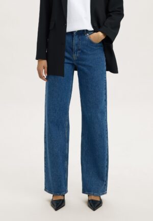 Selected Wide Leg Jeans