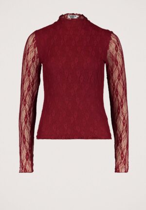Colourful Rebel Noe Lace High Neck Top