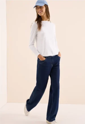 Shirt in effen kleur