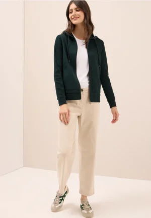 Jas met geribde strepen