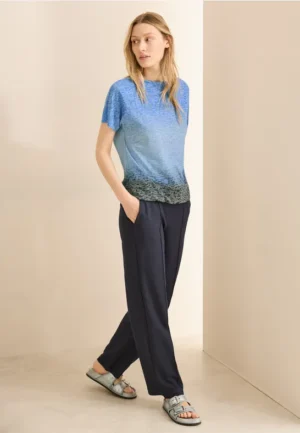 Shirt met kleurverloop