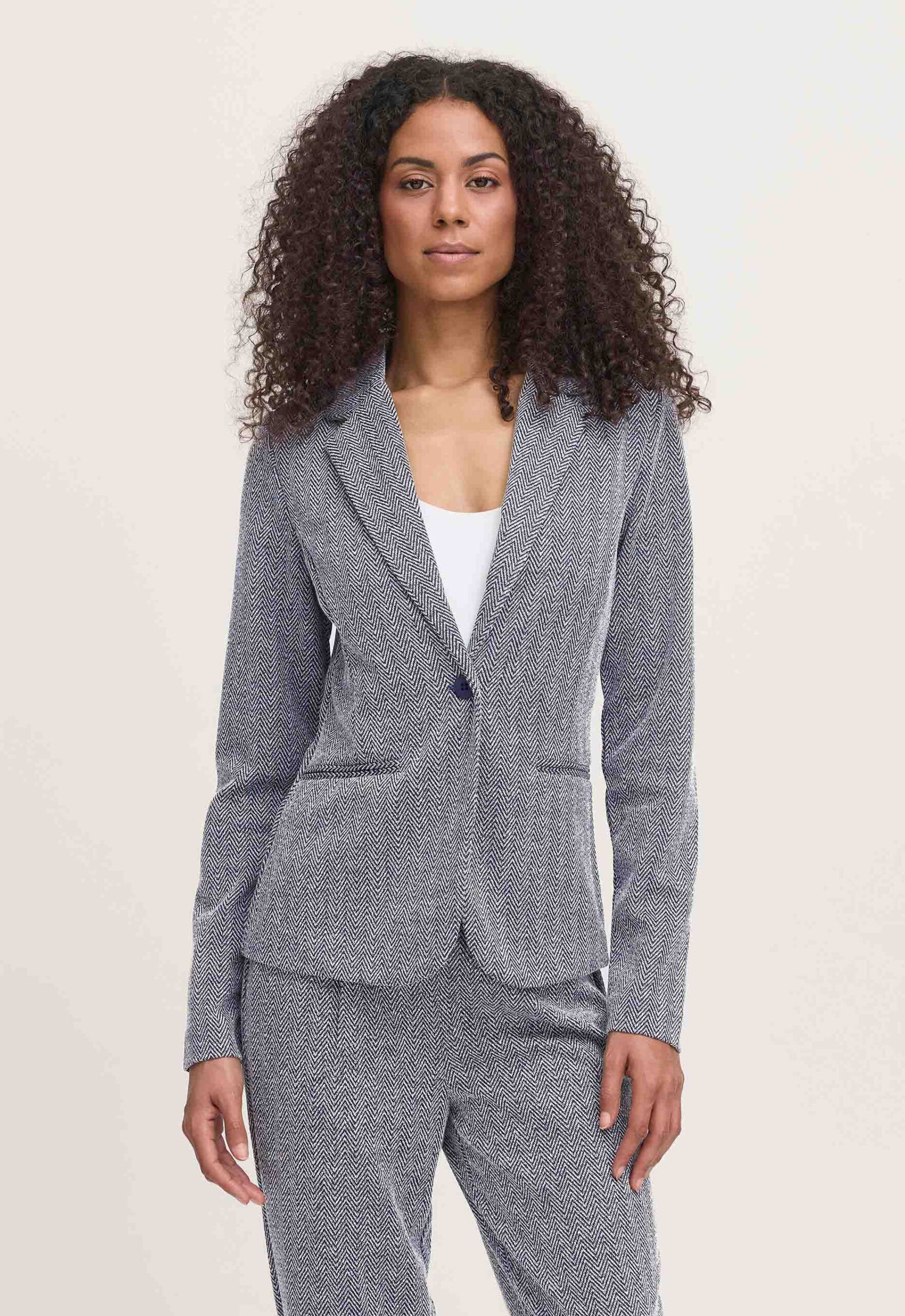 Ichi Kate Jaquard Blazer