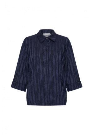 Helena Hart - Blauw | Dames | Blouse | Blauw | M | regular | Kamst mode
