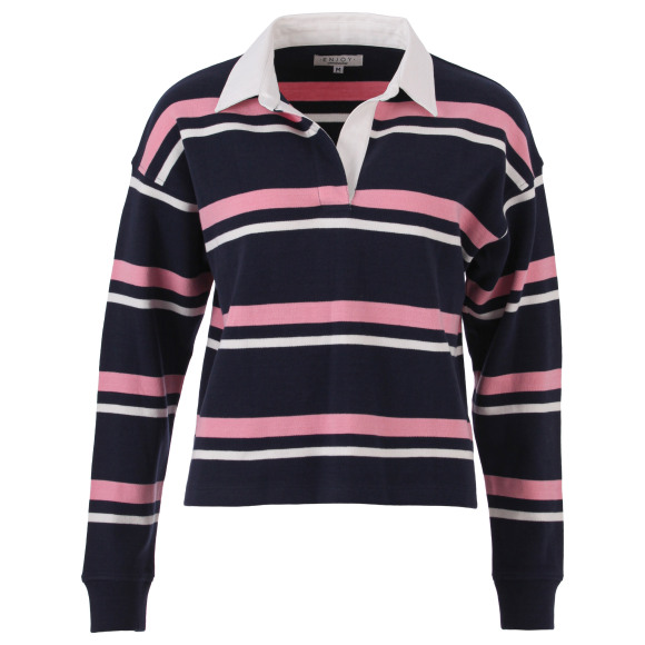 Enjoy - Blauw | Dames | Trui | Blauw | XXL | regular | Kamst mode