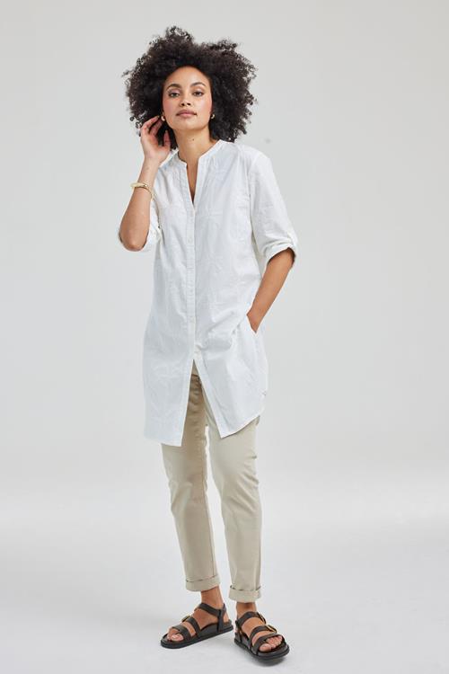 Tunic Palm embro Snow white - Afbeelding 2