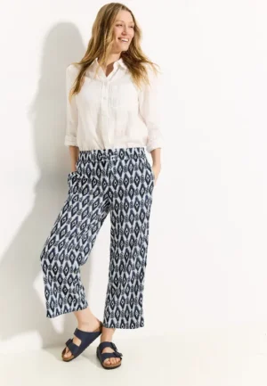7/8-broek met print