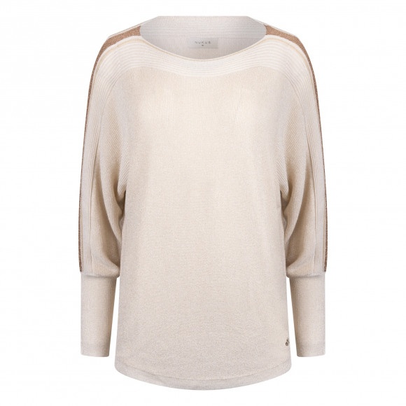 Nukus - Beige | Dames | Trui | Beige | 3XL | regular | Kamst mode