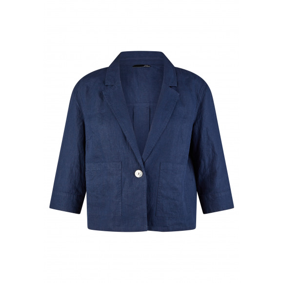 Le Comte - Blauw | Dames | Blazer | Blauw | 48 | regular | Kamst mode