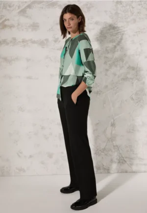 Blouse met grafisch patroon