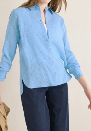 Gestreept overhemd blouse