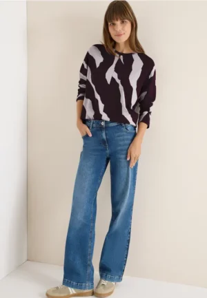 Jacquard gemêleerd Shirt